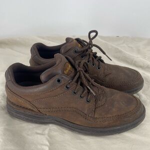 Rockport Women’s 7 World Tour Suede Nubuck Leather Walking Shoes Grandma Style